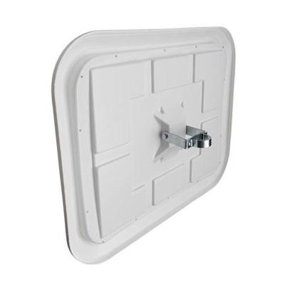 Verkeersspiegel 60x80cm rand rood/wit