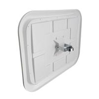 Verkeersspiegel 60x80cm rand rood/wit - thumbnail