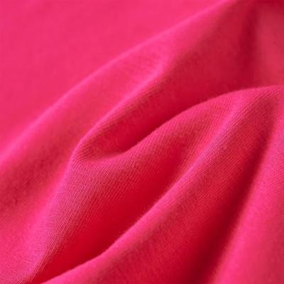 Kindershirt met lange mouwen eenhoorn 104 felroze