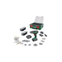 Bosch UniversalDrill 18 boormachine (2 accu's 1,5Ah + SystemBox + 241 accessoires) - thumbnail