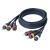 DAP FL47 - 2x RCA + 1x Digital Cable 3 meter DAP FL47 - 2x RCA + 1x Digital Cable 3 meter