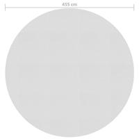VidaXL Zwembadfolie solar drijvend 455 cm pe grijs - thumbnail