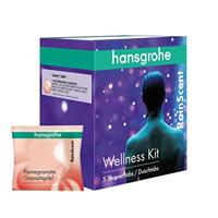 RainScent Tabletten Hansgrohe Wellness Granaatappel (5 tabletten) - thumbnail