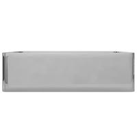 VidaXL Wastafel 41x30x12 cm keramiek zilverkleurig - thumbnail
