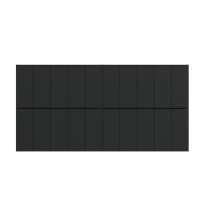 Wastafelonderkast Tiger Maryport 120 cm Mat Zwart