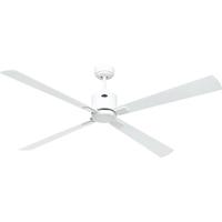 CasaFan ECO NEO III 152 WE-WE/LG WiFi Flügel Weiß/Lichtgrau Plafondventilator 27 W (Ø x h) 152 cm x 360 mm Wit Met afstandsbediening, Timer, Met wintermodus, - thumbnail