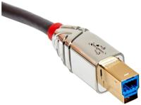 Lindy 36661 1m USB A USB B Mannelijk Vrouwelijk Grijs USB-kabel - thumbnail