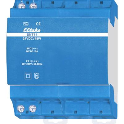 Eltako 30014033 DIN-rail netvoeding 2 A 48 W Aantal uitgangen:1 x Inhoud 1 stuk(s)