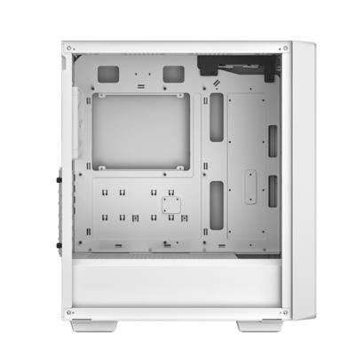 DeepCool cc560 v2 midi tower behuizing (wit | 2x usb-a | tempered glass)