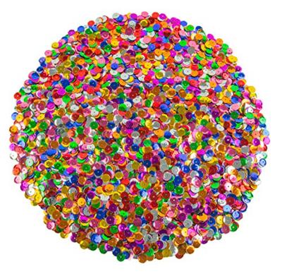 Colorations - gekleurde pailletten, 100 gram Colorations - gekleurde pailletten, 100 gram
