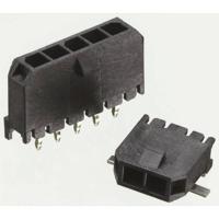 Molex 436500615 Male header, inbouw (standaard) Totaal aantal polen: 6 Rastermaat: 3.00 mm Inhoud: 1 stuk(s) Tray - thumbnail