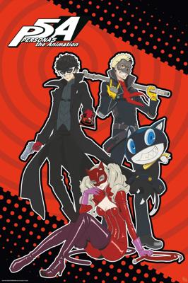 Poster Persona 5 Phantom Thieves 61x91,5cm Poster Persona 5 Phantom Thieves 61x91,5cm
