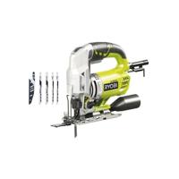 RYOBI 600W compacte decoupeerzaag in koffer + 5 bladen - thumbnail