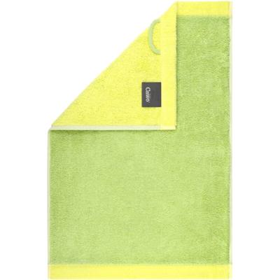 Cawö Cawo Lifestyle Splash Doubleface 7071 Gastendoekje 30x50 pistazie/lemon