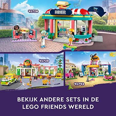LEGO® Friends 41728 restaurant in de stad - thumbnail
