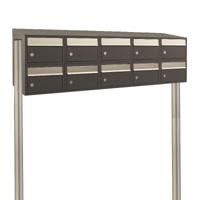 Stoer! Brickset 5-Breed, 2-Hoog Met Dak Op Statief Antraciet - 40215065_5x2ds - thumbnail