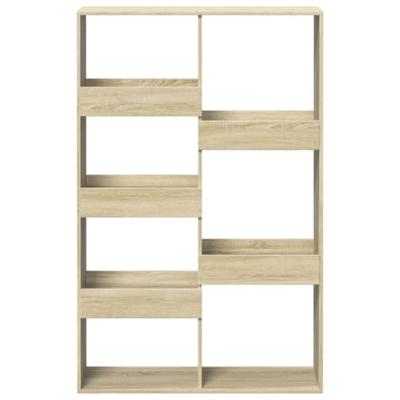 kamerscherm 100x33x155,5 cm bewerkt hout sonoma eikenkleurig