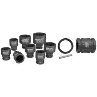 HAZET Krachtdopsleutelset 900SZ6/11 · 1/2 inch (12,5 mm) vierkant hol, 24 mm buitenzeskant · Buitentwaalfkant tractieprofiel · 11-delig · 19 · 21 · 22 - thumbnail