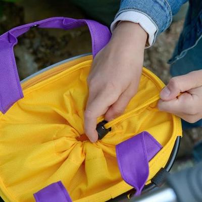 Klickfix stuurtas shopper kind lori 4l blauw