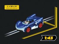 Carrera go!!! raceauto - sonic speed star - thumbnail