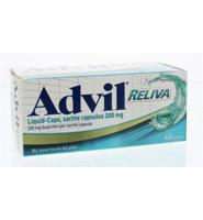 Advil Reliva Liquid Capsules 200 mg - voor pijn en koorts - thumbnail