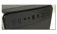 LC Power 2015MB Micro-tower PC-behuizing Zwart - thumbnail