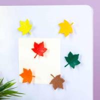 Blad Magneten (Set Van 6) - thumbnail