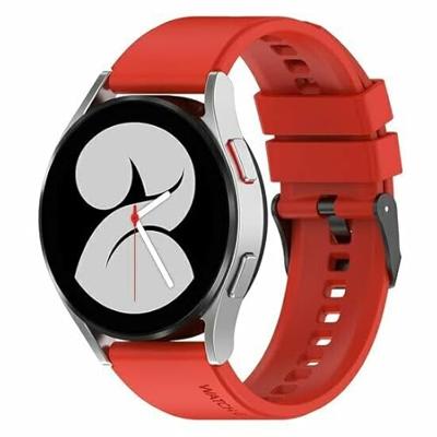Garmin Venu / Sq / Sq2 / 2 plus - Siliconen gesp bandje - Rood Garmin Venu / Sq / Sq2 / 2 plus - Siliconen gesp bandje - Rood