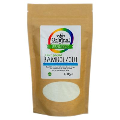 Original Superfoods Bamboezout 1 x Gebrand - 400 Gram