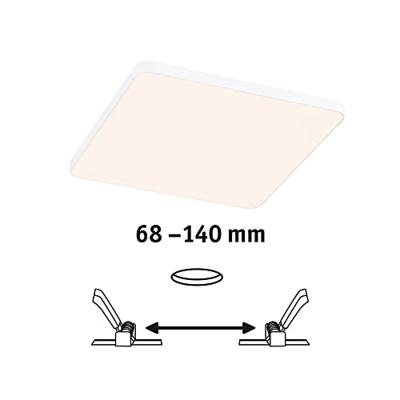 Paulmann 79943 LED-inbouwpaneel 12 W Warmwit Wit Paulmann 79943 LED-inbouwpaneel 12 W Warmwit Wit