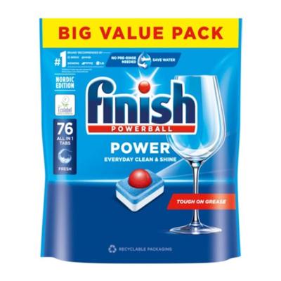 Finish Finish Power All-in-1 Vaatwastabletten Regular 76 stuks Finish Finish Power All-in-1 Vaatwastabletten Regular 76 stuks