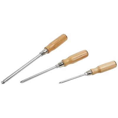 Brüder Mannesmann Schroevendraaier houten heft PH2x100 mm (Hobby) - 1123-2 Brüder Mannesmann Schroevendraaier houten heft PH2x100 mm (Hobby) - 1123-2