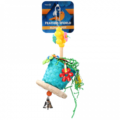Feather World Flower pot