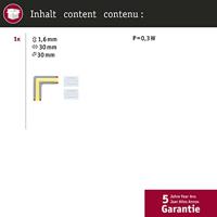 Paulmann 71126 90° hoekverbinder 24 V (l x b x h) 30 x 10 x 1.6 mm 1 stuk(s) - thumbnail