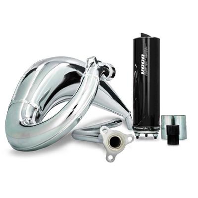 Uitlaat Voca Cross chroom Rieju MRT zwar