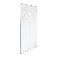Muskietennet IRS Wit 140 x 240 cm Magneet Deuren Magnetisch (2 Stuks) - thumbnail