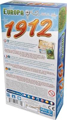 Ticket to Ride: Europe 1912 Expansion