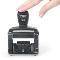 Trodat Reserve-stempelkussen 6/56/2 83493 56 x 33 mm (bxh) Blauw-rood 2 stuk(s) - thumbnail