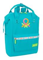 Casual Rugtas Benetton benetton Blauw - thumbnail