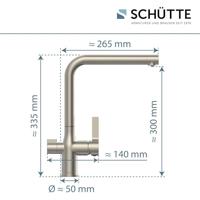 Schutte AQUASTAR PRO drinkwater keukenkraan met filtersysteem | RVS look - 99805 - thumbnail