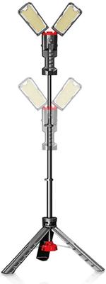 Enzo Velamp LED Bouwlamp 20W zwart 6500K IP44 met sensor 5017655 Enzo Velamp LED Bouwlamp 20W zwart 6500K IP44 met sensor 5017655