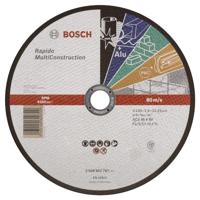 Bosch Accessoires Doorslijpschijf recht Rapido Multi Construction ACS 46 V BF, 230 mm, 22,23 mm, 1,9 mm 1 stuks - 2608602767 - thumbnail