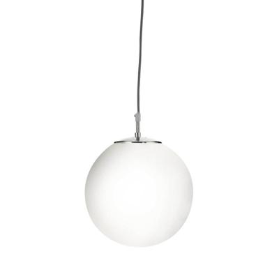 Searchlight Glazen hanglampAtom Ø 30cm met chroom - 6077
