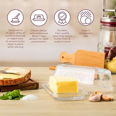 KILNER - Botervloot - Botervloot met deksel glas