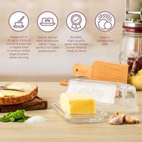 KILNER - Botervloot - Botervloot met deksel glas - thumbnail