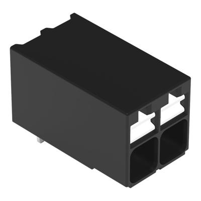 WAGO 2086-1222 Printklem 1.50 mm² Aantal polen 2 Zwart 1 stuk(s)