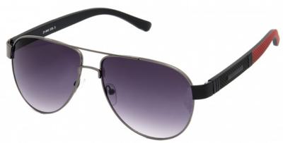 Kost zonnebril 21 043 unisex ovaal/rond zwart