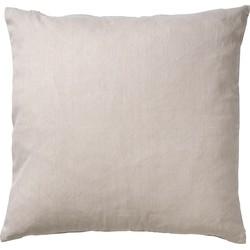 Dutch Decor JAMES Sierkussen 45x45 cm Duurzaam katoen Effen kleur Pumice Stone Beige Inclusief binnen kussen