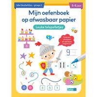 Deltas Oefenboek afwasbaar papier leuke telspelletjes (5-6 j.) - thumbnail