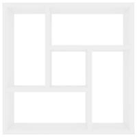 Wandschap 45,1x16x45,1 cm spaanplaat wit - thumbnail